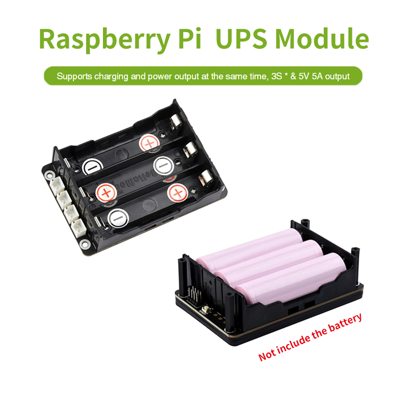 Raspberry Pi Uninterrupted Power Supply Ups 18650 - Raspberry Pi 5 UPS HAT unterstützt