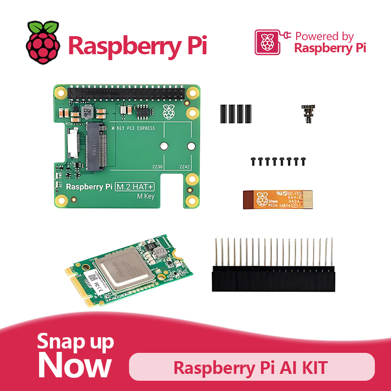Das offizielle Raspberry Pi 5  – Raspberry Pi Ai Kit Hailo-8L Bewertung und Preis